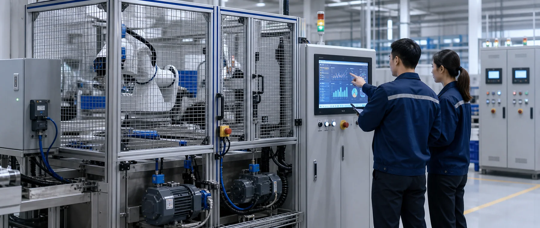 Equipment monitoring, integration, dashboards and automation for production and engineering teams.