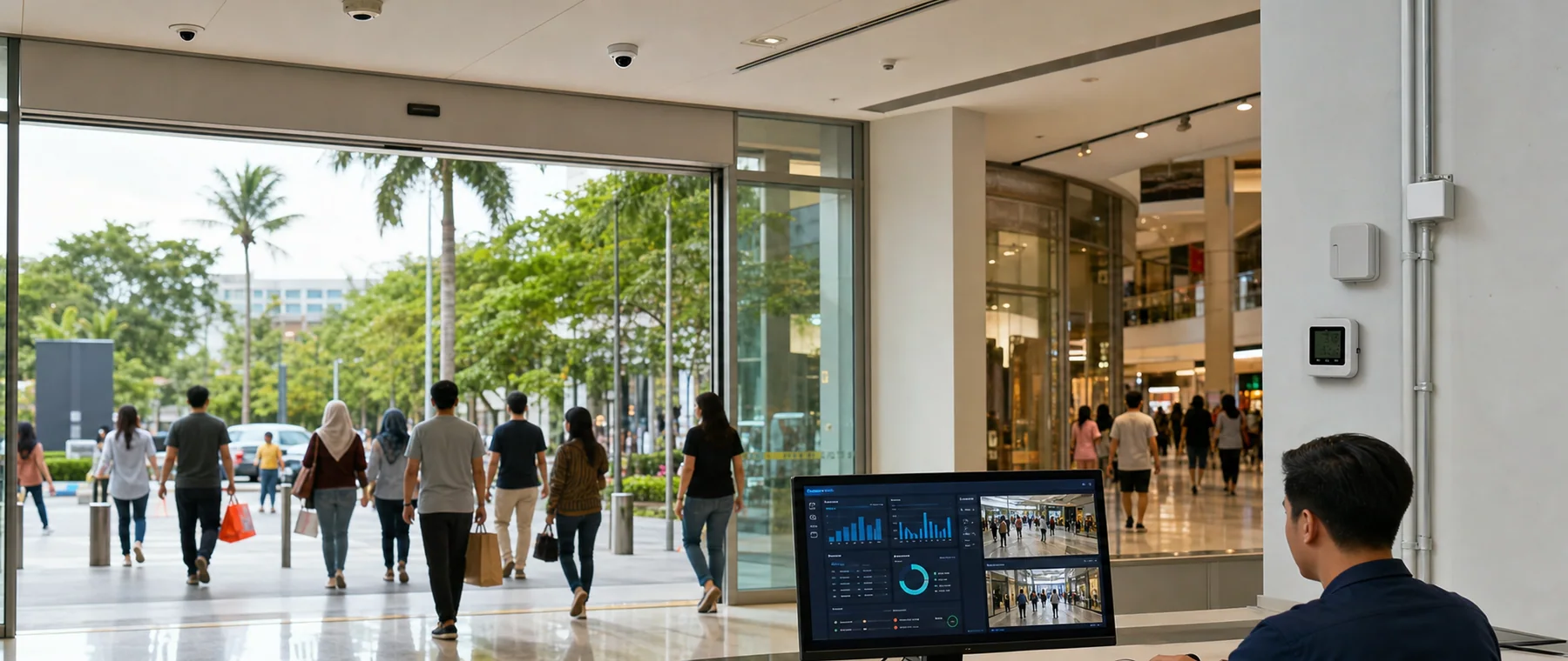Visitor analytics, operational dashboards and custom software for stores and multi-location retail teams.