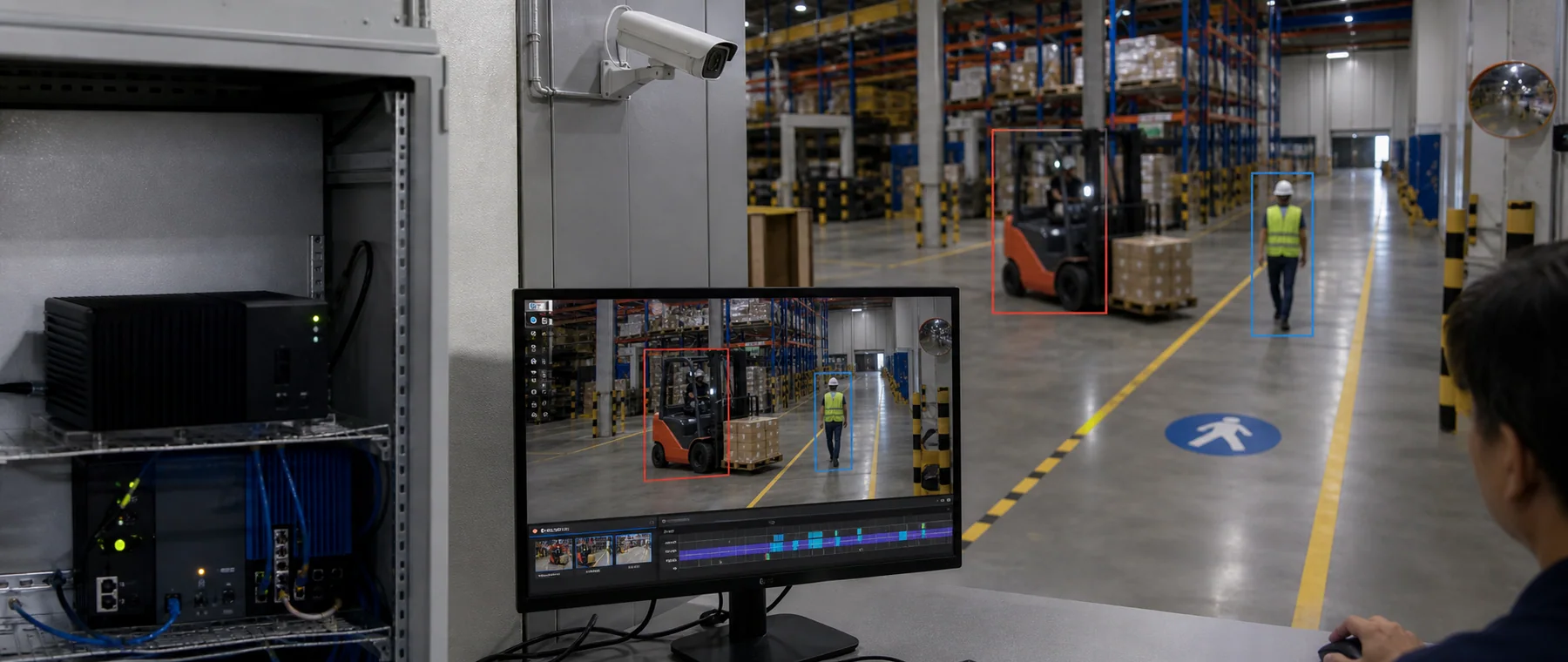 Practical camera analytics for counting, detection, ANPR, events and operational reporting.
