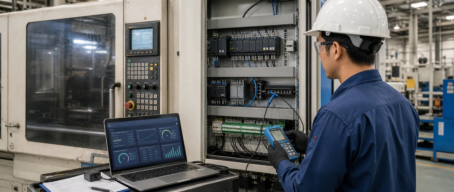 Connect sensors, cameras, gateways, legacy equipment, APIs and business platforms into one workflow.